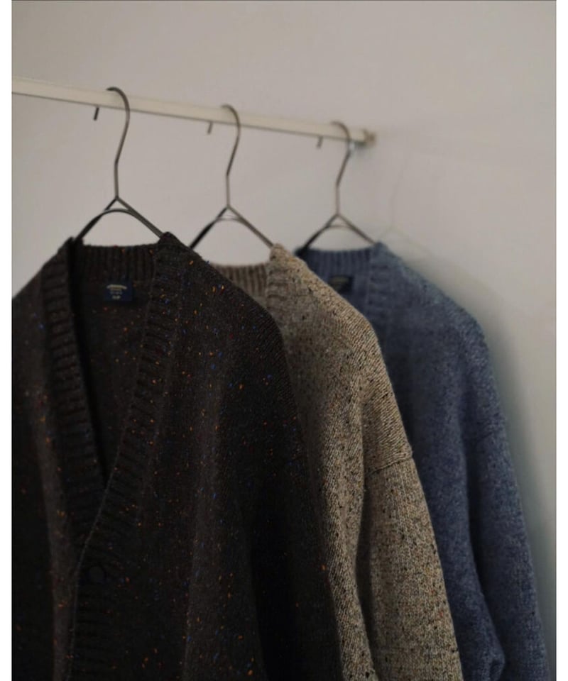 MAATEE&SONS 別注 NEP CASHMERE CARDIGAN