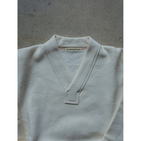 Olde Homesteader EXTRA COTTON FLEECE Y NECK LONG SLEEVE