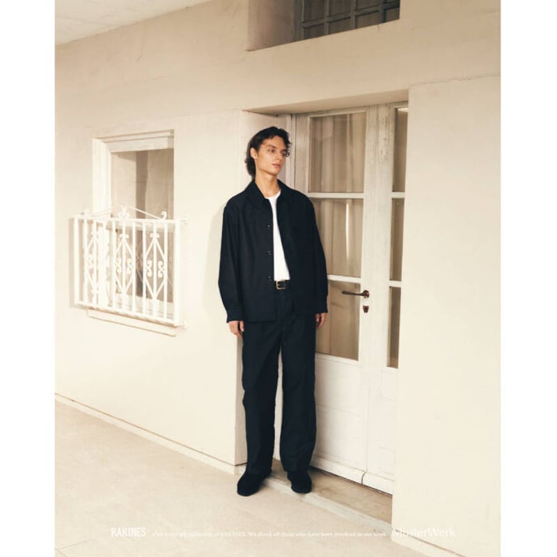 RAKINES Ex. French moleskin CPO Blouson | Muste