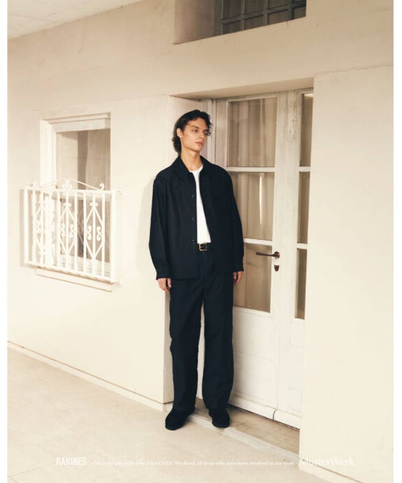 RAKINES Ex. French moleskin CPO Blouson | Muste