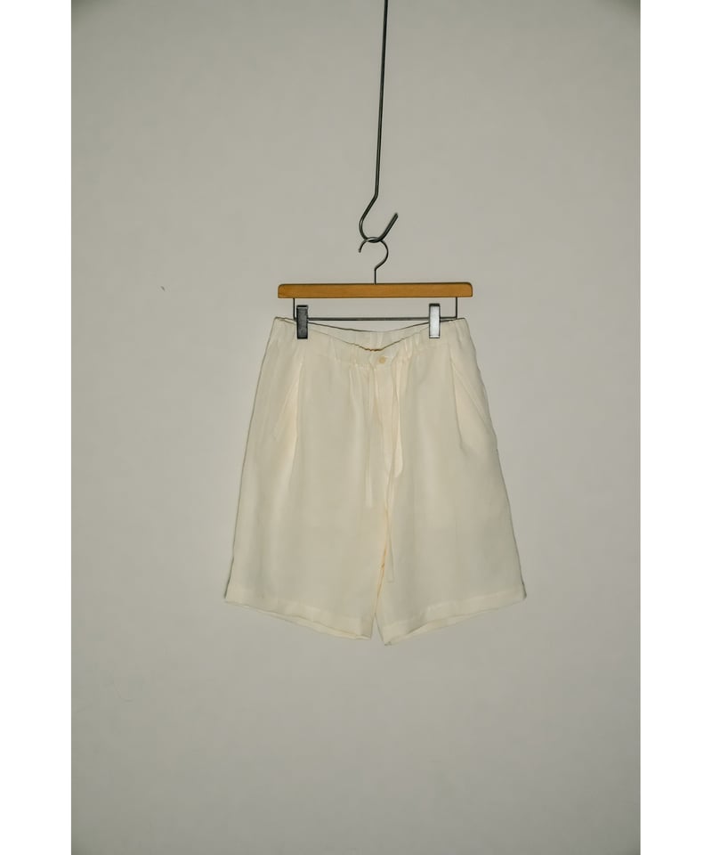 class ULTRA SUEDE SHORTS musterwerk別注 別注〉 SUMMER SHORTS | ATTACHMENT
