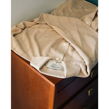 Olde H&Daughter "JYARI-JYARI SILK" SHIRTS C/D