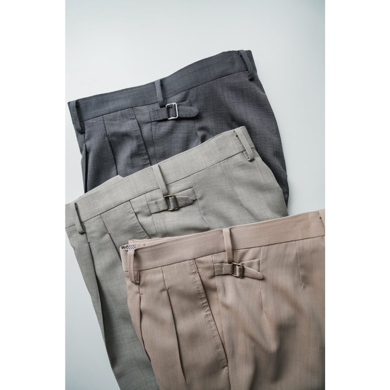 る*ね様 MAATEE&SONS 26ss Forever Slacks GRA MAATEE&SONS Ex. FOREVER SLACKS 2TUCK STRAIGHT -