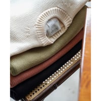 Olde H & Daughter Ex. WOOSTED WOOL CREW NECK P/O