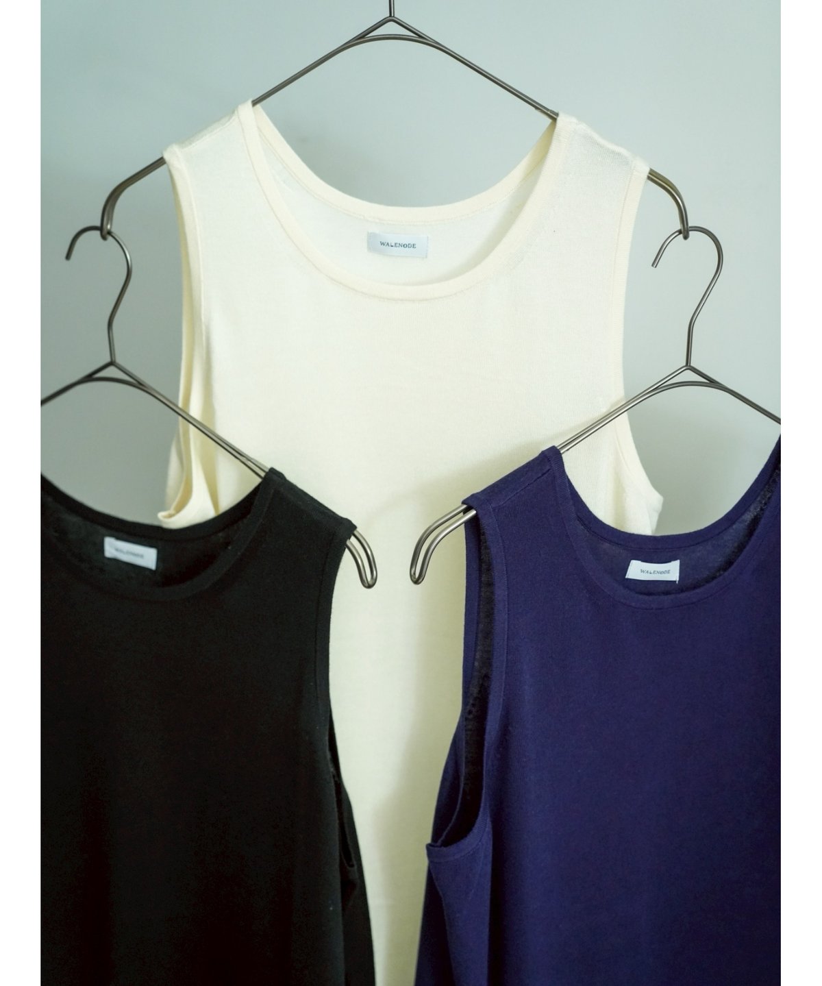 WALENODE Ex.Washable Silk Cashmere Tank Top | M