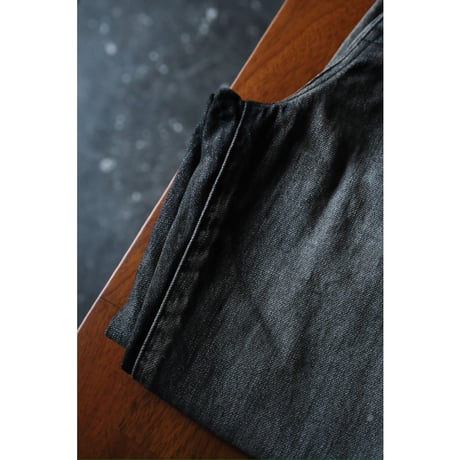 ANCELLM AGING MIDDLE STRAIGHT 5P DENIM PANTS