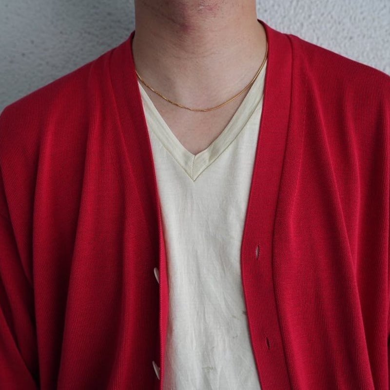 Olde H & Daughter SILK PLAIN STITCH CARDIGAN |