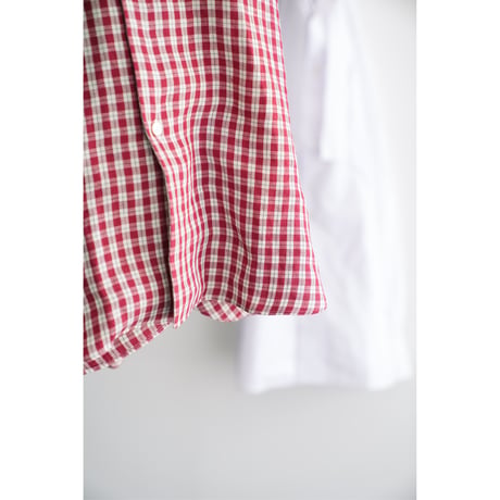 MAATEE&SONS Ex.  紐SHIRTS "LINEN/SILK CK"