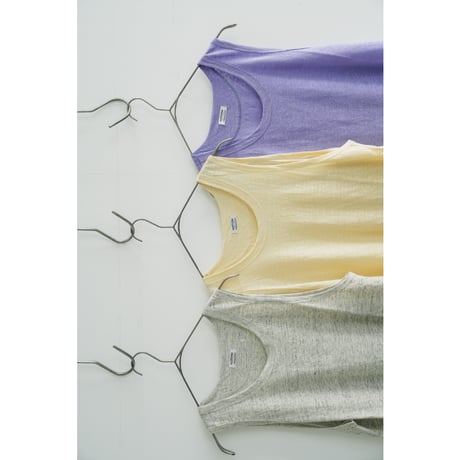 MAATEE&SONS TANKTOP LINEN天竺
