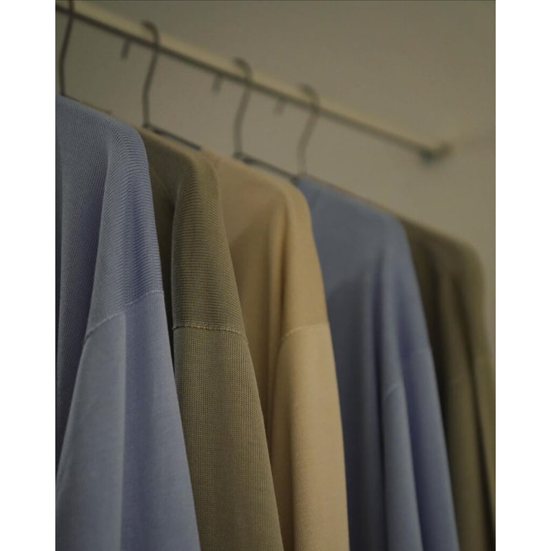 Olde H & Daughter SILK PLAIN STITCH CREW NECK K