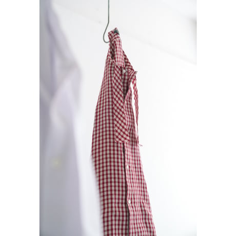MAATEE&SONS Ex.  紐SHIRTS "LINEN/SILK CK"