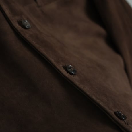 MAATEE&SONS SUEDE SHIRTS JACKET