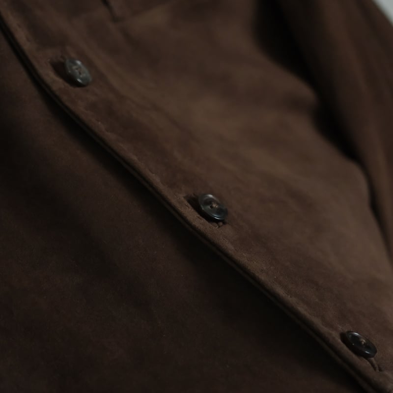 MAATEE&SONS SUEDE SHIRTS JACKET | MusterWerk