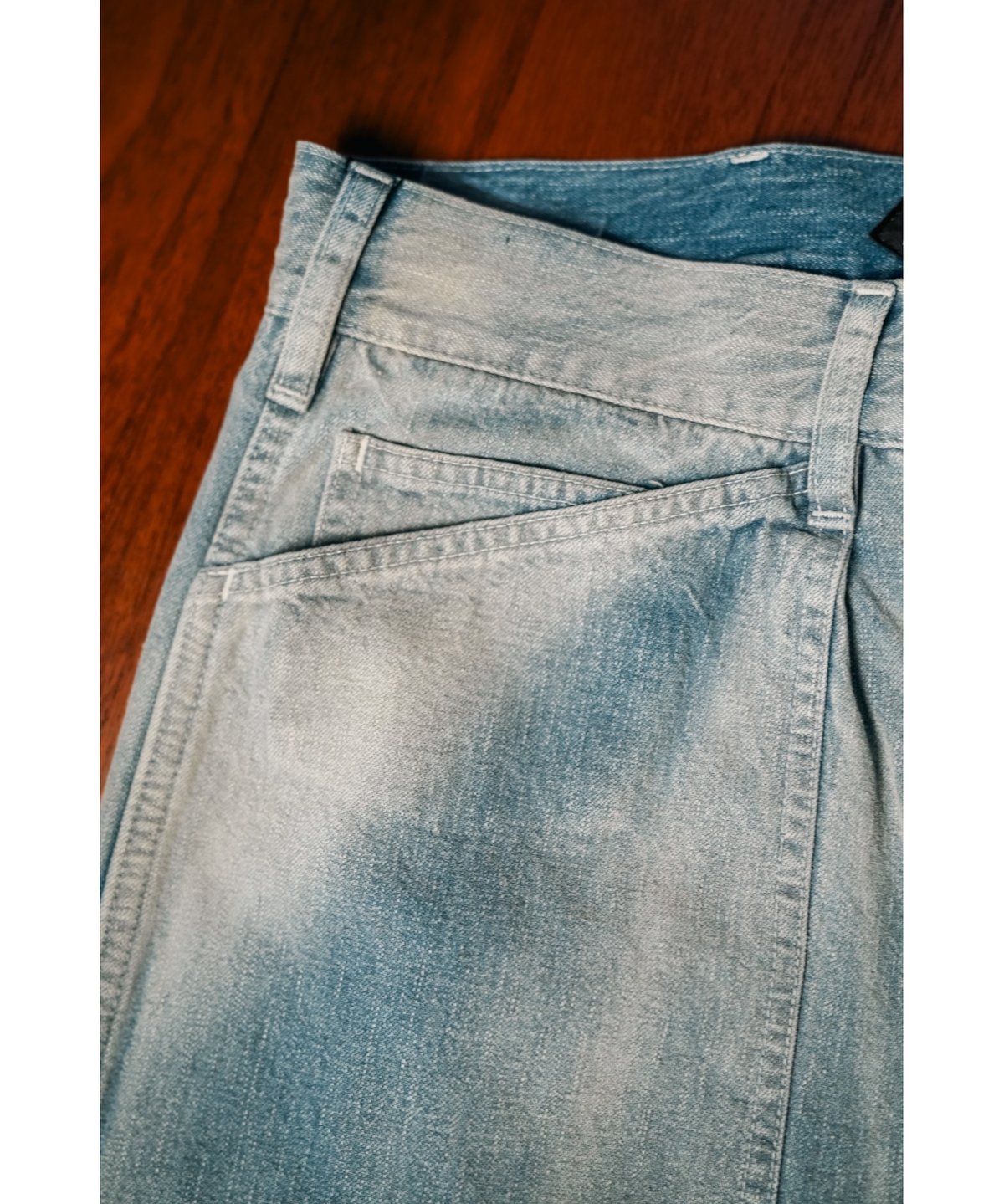 パンツ AUBERGE 25SS GASPARD BL(SUNBURN) AUBERGE(オーベルジュ)】GASPARD BL/ SUNBURN - VELVET