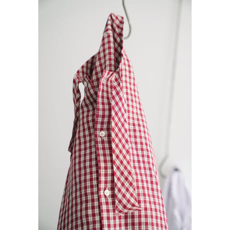 MAATEE&SONS Ex.  紐SHIRTS "LINEN/SILK CK"