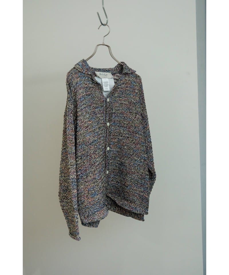 Olde H&Daughter COTTON WRAP STITCHES CARDIGAN |