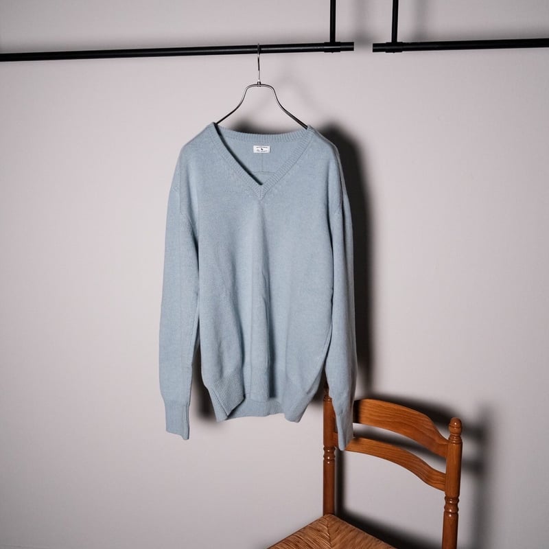 MAATEE&SONS ド度詰めCASHMERE V/N SWEATER | MusterWerk