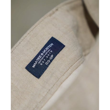 MAATEE&SONS Ex. 生HEMP GABARDINE M-47