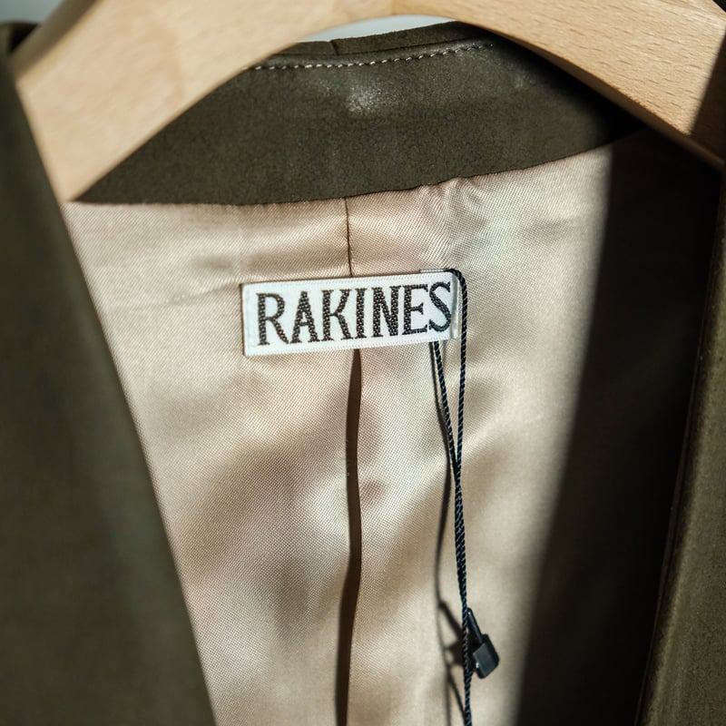 【最終値下げ】RAKINES ENTREFINO LAMB LEATHER RAKINES Entrefino lamb leather - Collar less ja
