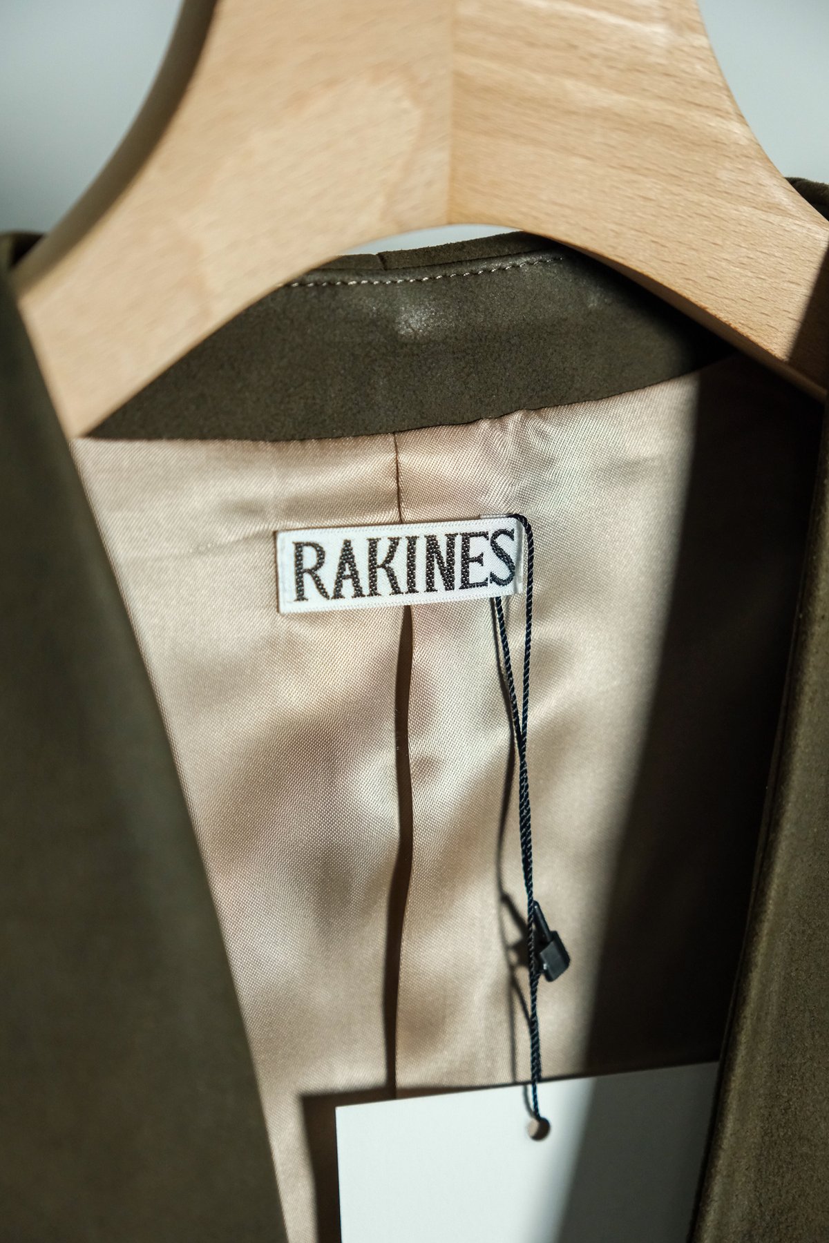 RAKINES Entrefino lamb leather - Collar less ja