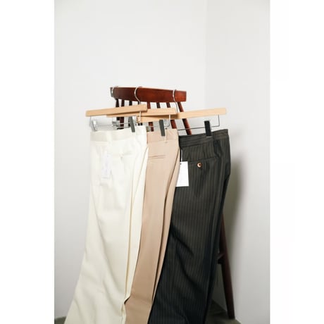 BIBOJA Ex. High Waisted Flare Trousers - No Pleat/Slanted Pockets
