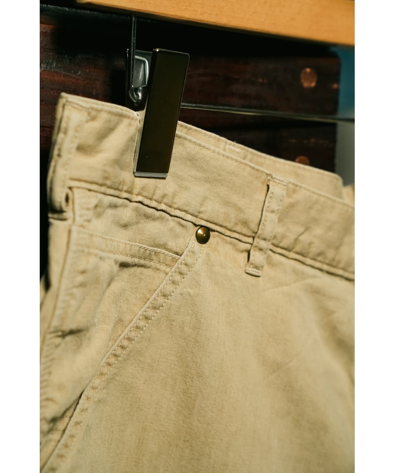 MAATEE&SONS SHORT PAINTER FADE FAWN 1 新品 Short Painter - 商品帖 | 柿乃葉 / KAKINOHAHANARE