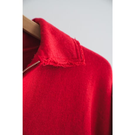slopeslow  Cotton/Linen Light French terry Half Zip