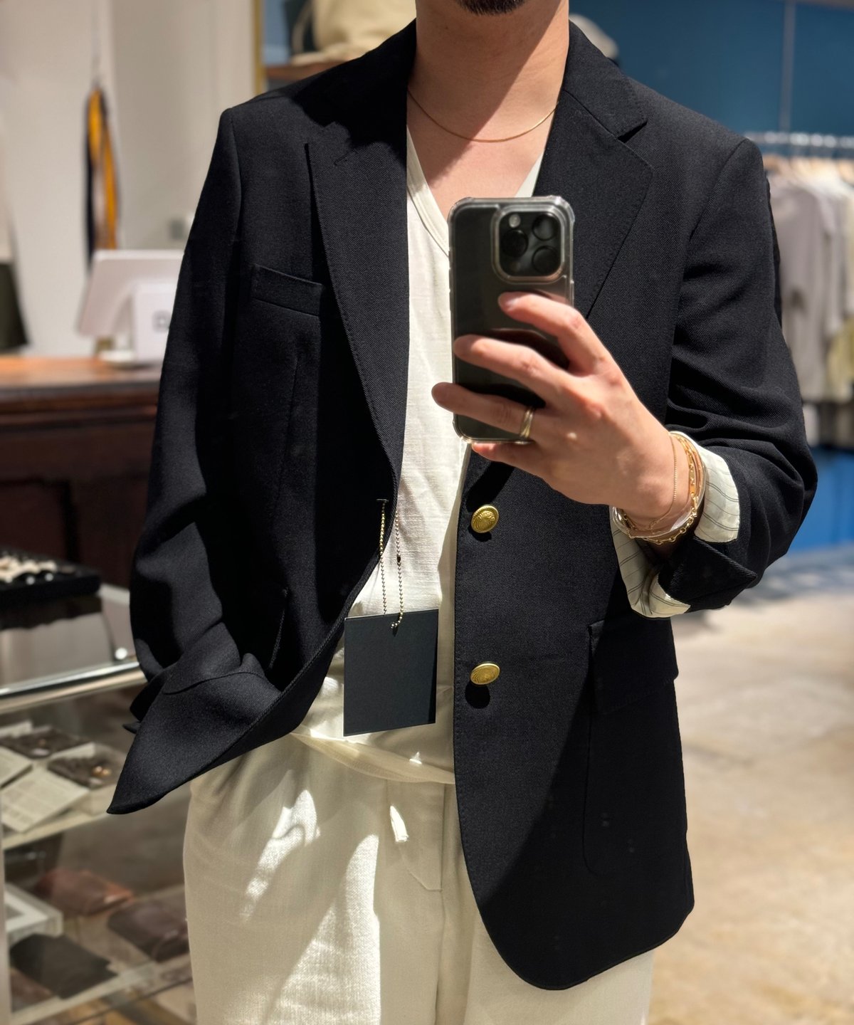 新品未使用品 KONNO ダブルネイビーブレザー サイズ2 新品未使用品 KONNO ダブルネイビーブレザー サイズ2 - メルカリ