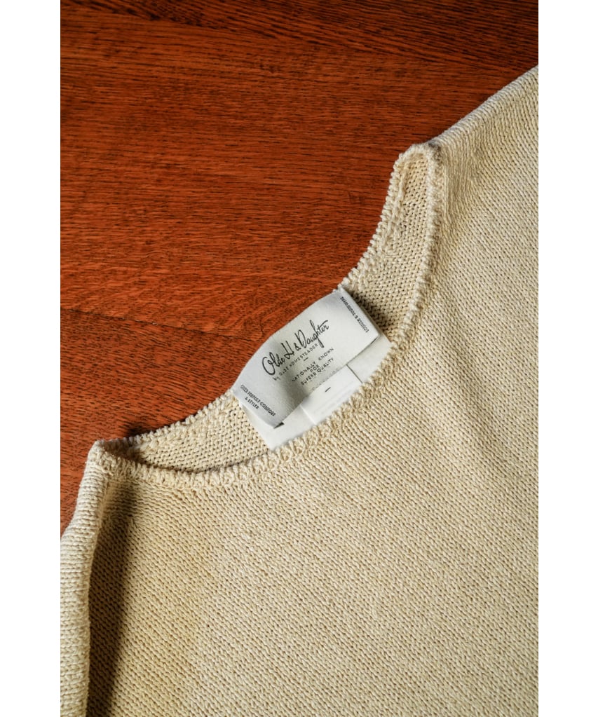 Olde H&Daughter SILK COTTON BOAT NECK P/O | Mus Olde H&Daughter SILK COTTON BOAT NECK P/O | Mus
