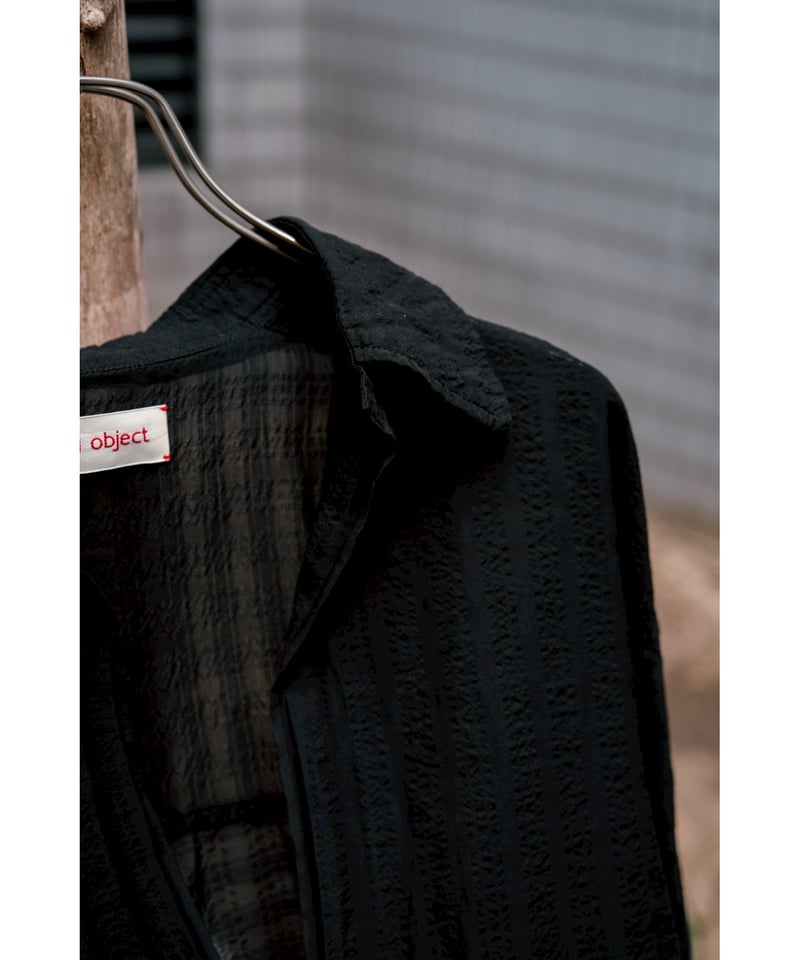 トップス barbell object 3b sh black 2 3b sh - barbell object バーベルオブジェクト | COELACANTH