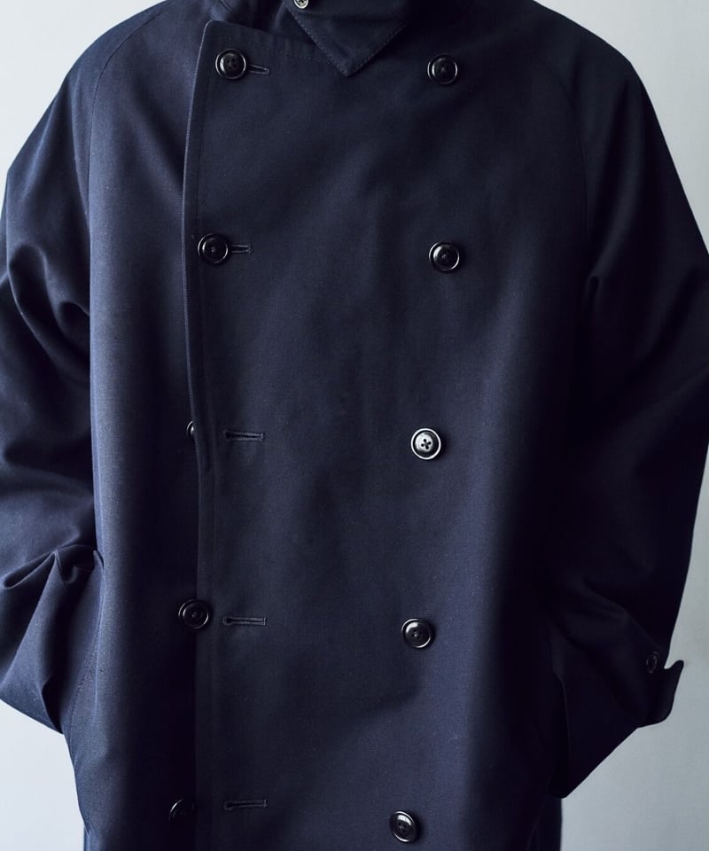 MAATEE&SONS C/SILK GABARDINE W BREASTED COAT | ... MAATEE&SONS C/SILK GABARDINE W BREASTED COAT | ...