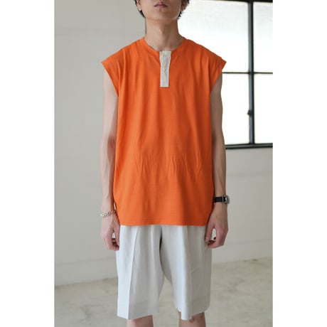un/unbient WASHABLE WOOL NO-SLEEVE H/N