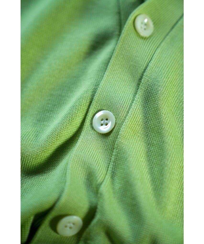 Olde H & Daughter SILK PLAIN STITCH CARDIGAN |