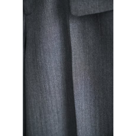 LEA BOBERG FLAP POCKET TRS  - JAPANESE HERRINGBONE WOOL