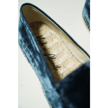 MADE IN ALICANTE VELVET ESPADRILLES