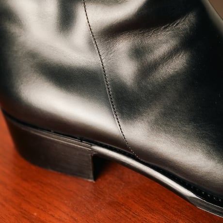 Post Production Side Zip Boots "Italian calf"