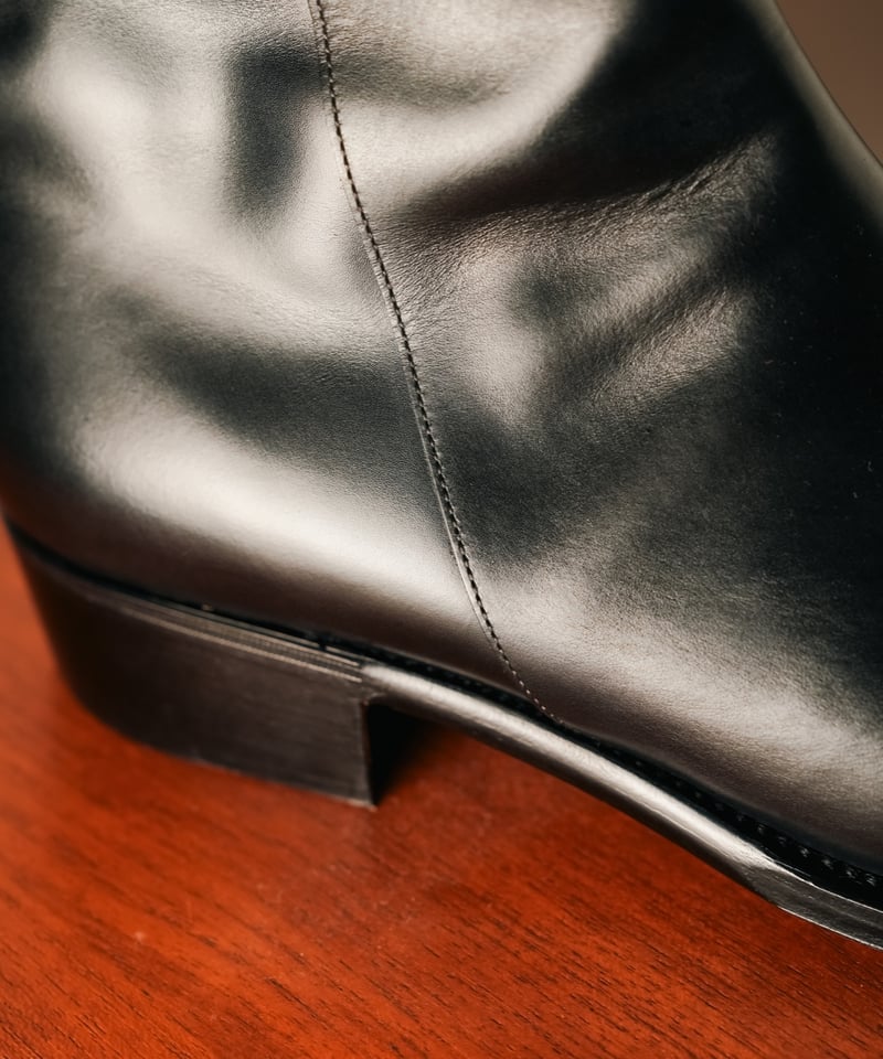 Post Production 【受注】Side Zip Boots | MusterWerk