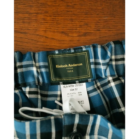KINLOCH ANDERSON Ex. KINLOCH TURTAN RUGGER SHORTS