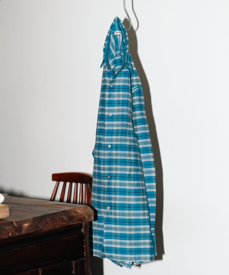 【超希少】MAATEE&SONS Ex. CASHMERE GINGHAM SH MAATEE&SONS Ex. CASHMERE GINGHAM WORK SHIRT | M