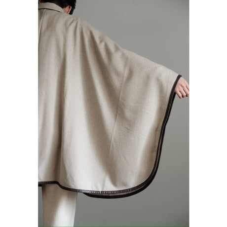 MAATEE&SONS Ex. "DEAD STOCK CASHMERE003" CAPE-MANTLE