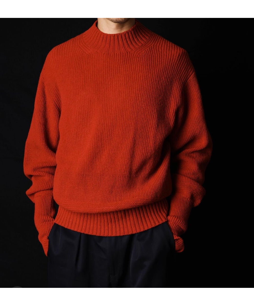 MAATEE&SONS 強撚SHETLAND FINE LAMB ARMY SWEATER |...