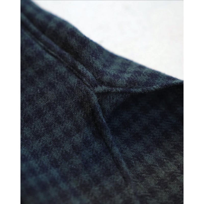 MAATEE&SONS Ex. CASHMERE GINGHAM WORK SHIRT | M