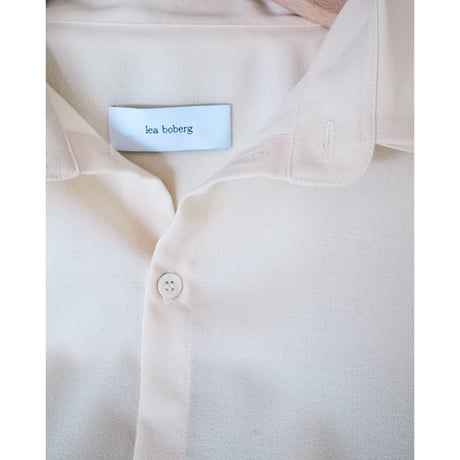 LEA BOBERG S.C. SHIRT - WOOL CREPE
