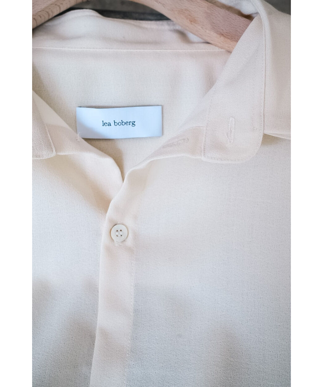 LEA BOBERG S.C. SHIRT - WOOL CREPE | MusterWerk