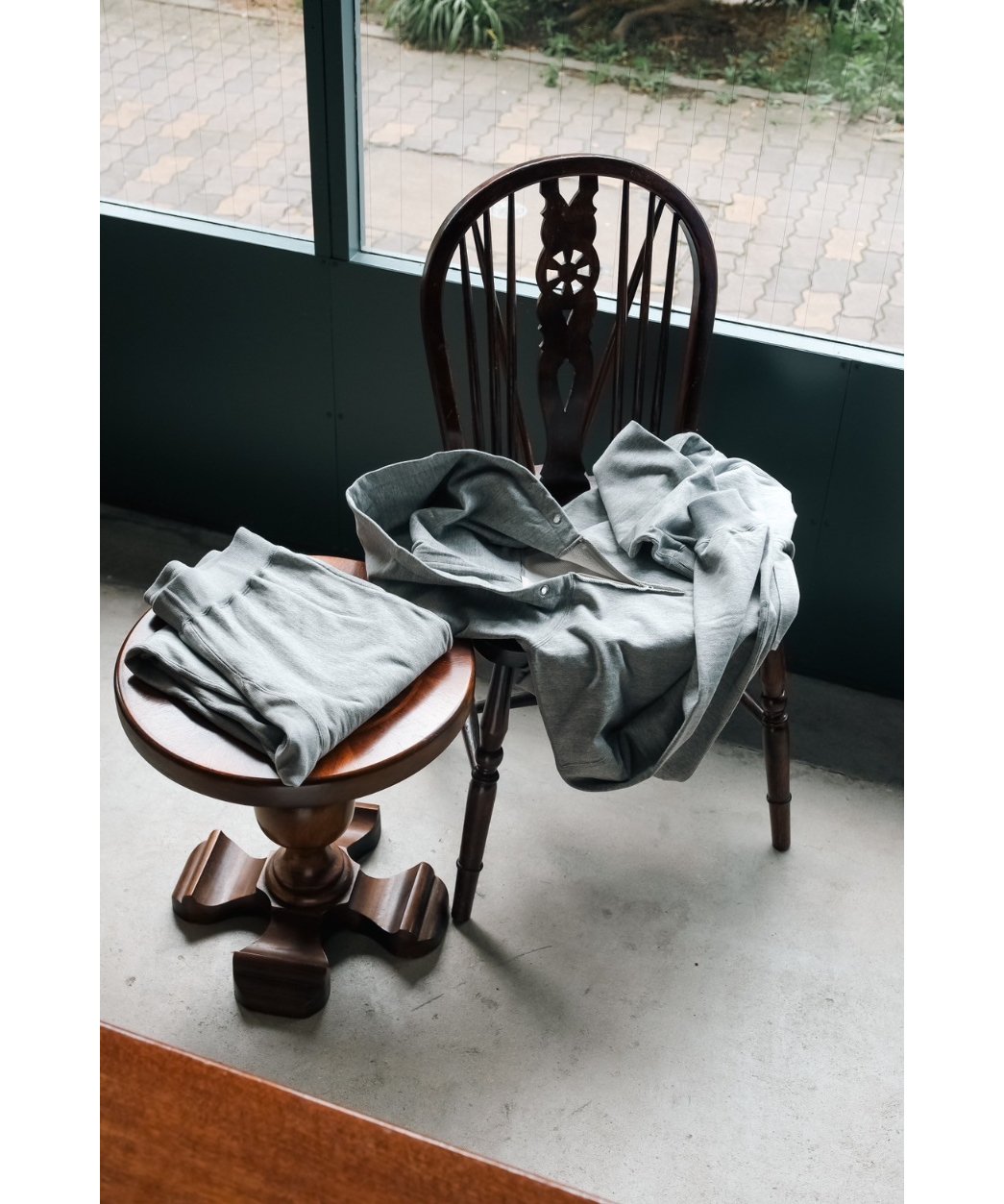 その他 My terry その他 My terry ULTERIOR Ex. FADED SILKY TERRY RW SWEAT FULL ZI