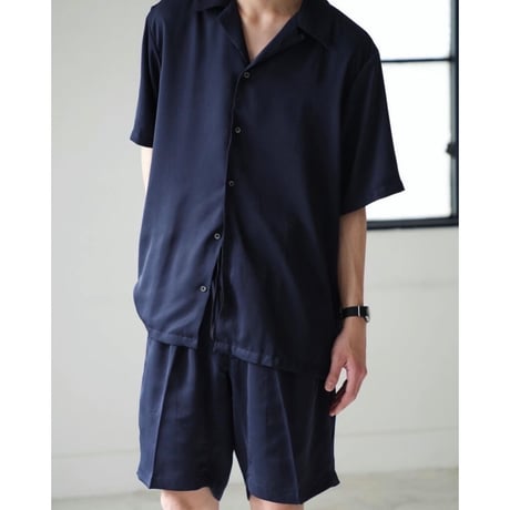 RAINMAKER Ex. PEACH SATIN RESORT SHIRTS