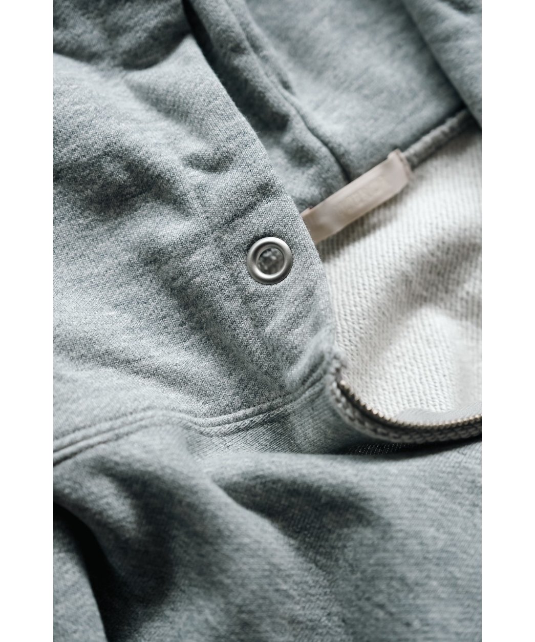 ULTERIOR Ex. FADED SILKY TERRY RW HALF ZIP HOOD ULTERIOR Ex. FADED SILKY TERRY RW HALF ZIP HOOD