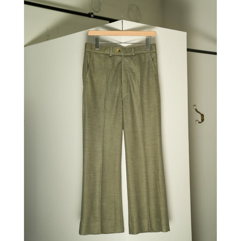 YE OLDE AND NEW MAN ウールジャージースポーツスラックス YE OLDE AND NEW MAN ウールジャージースポーツスラックス