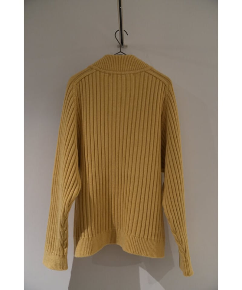slopeslow Ex. Lamb's Cashmere Rib Mock Sweater