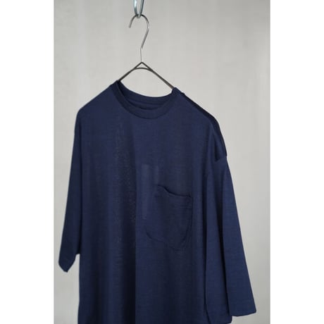 MAATEE&SONS WASHABLE SILK POCKET-TEE